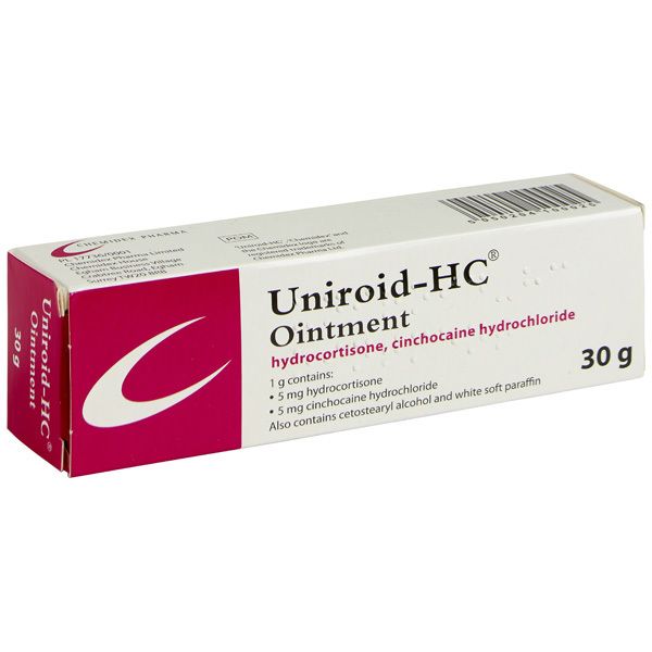 Uniroid-HC Ointment & Suppositories