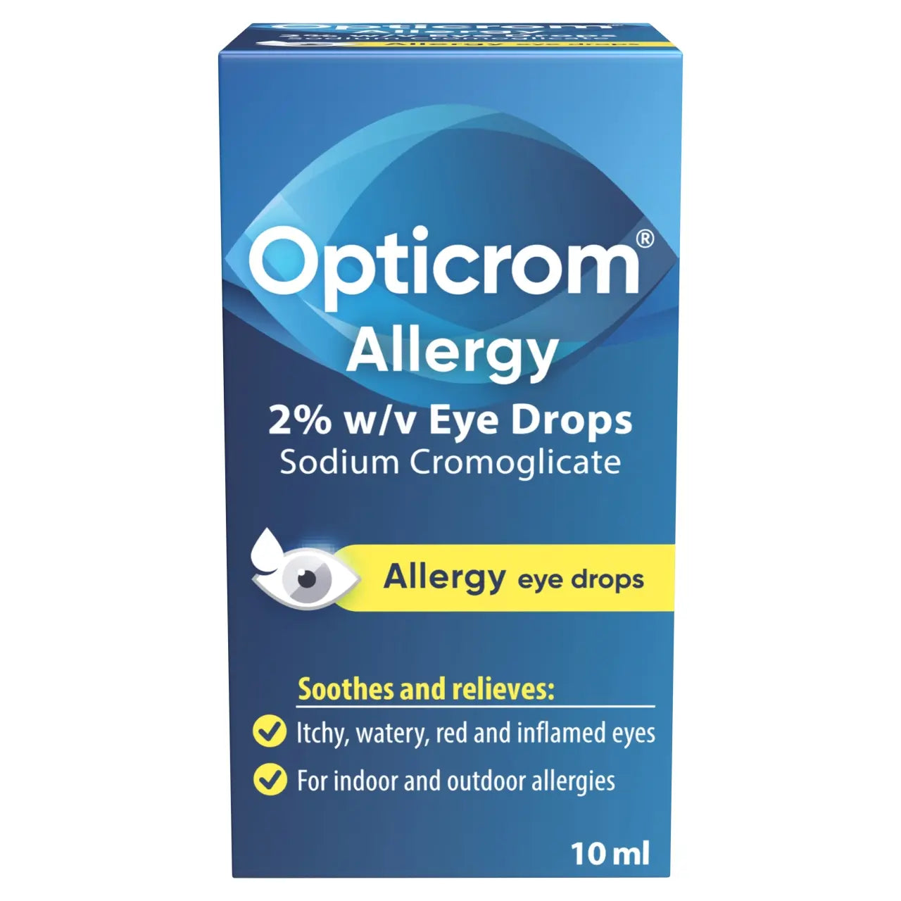 Opticrom Allergy 2 w/v 眼药水 - 10毫升