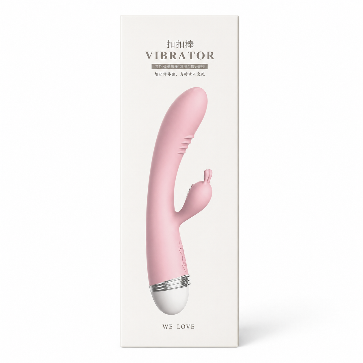 LILO We Love Pink Rabbit-Style Personal Vibrator