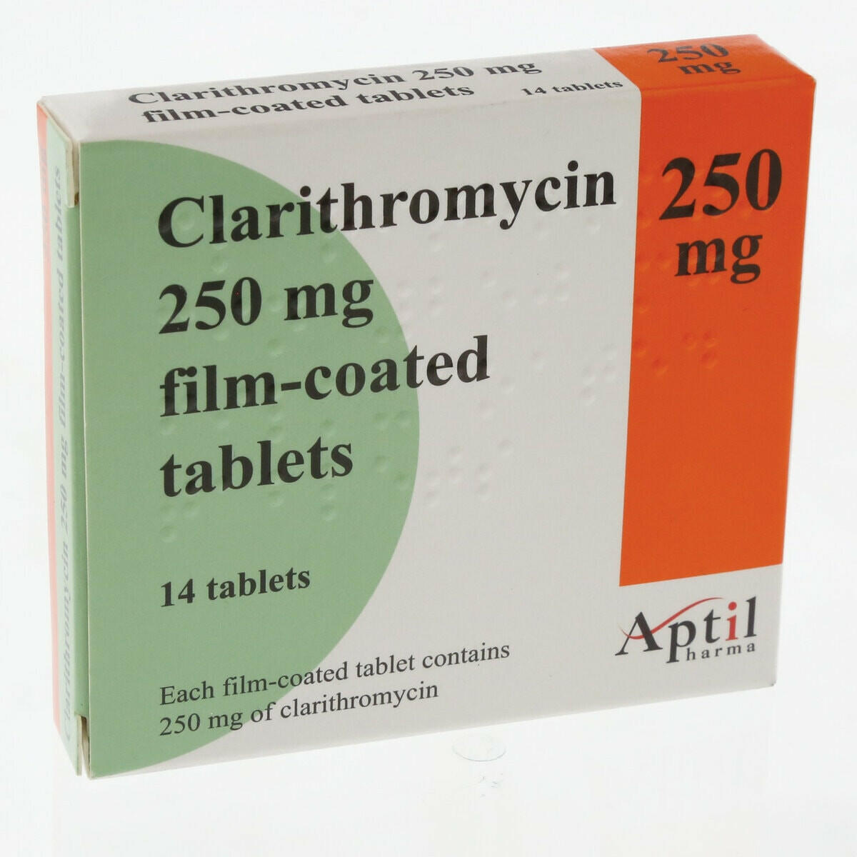 Group A Clarithromycin Cladancin 250 mg of anti -inflammatory antibiotic tonsils, acute throat pain in the throat (allergic to penicillin, the picture is for reference only, random packaging and delivery)