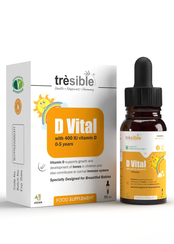 Tresible – 婴儿幼儿必需维生素 D 滴剂（30 毫升）