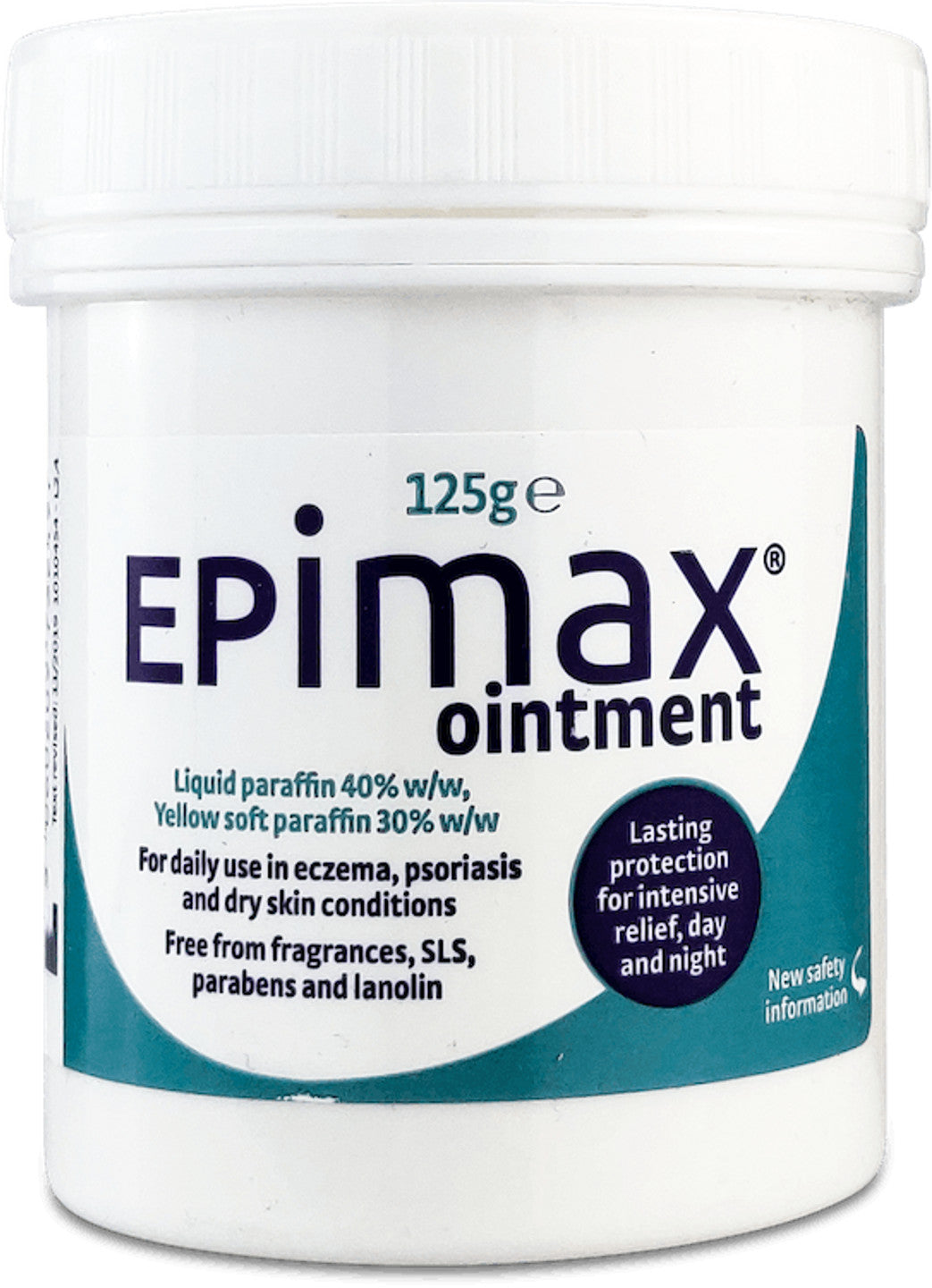 Epimax 软膏 - 液体和黄色软石蜡，适用于干性皮肤（125克）