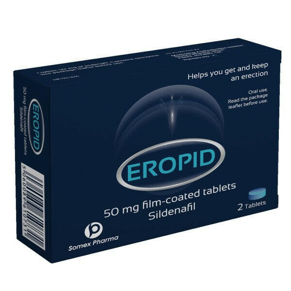 Eropid Sildenafil 50mg tablets