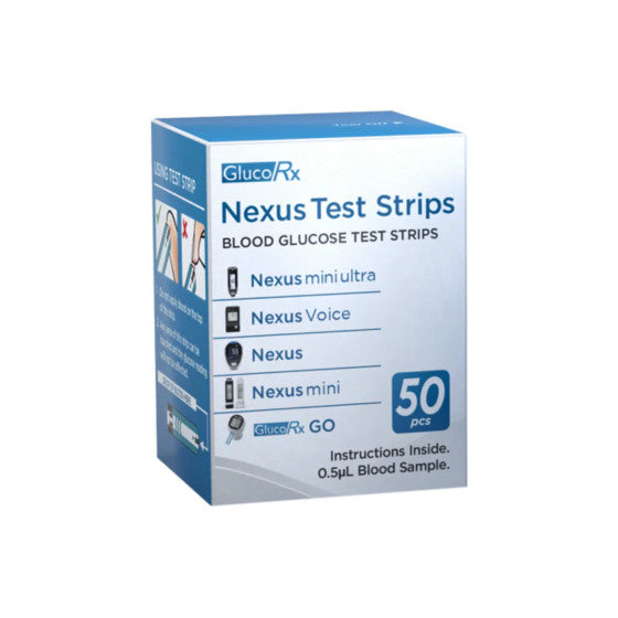 GlucoRx Nexus 50血糖试纸