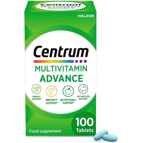 Centrum Advance Multivitamin & Mineral Tablets - 100 Tablets — product packaging