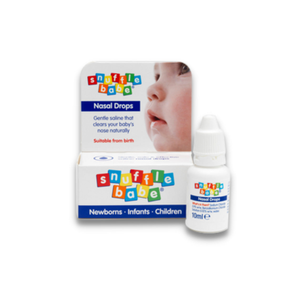 Snuffle Babe Nasal Drops 10ml滴鼻剂（清除小鼻塞， 及过敏、花粉热、鼻粘膜干燥和其他呼吸系统）