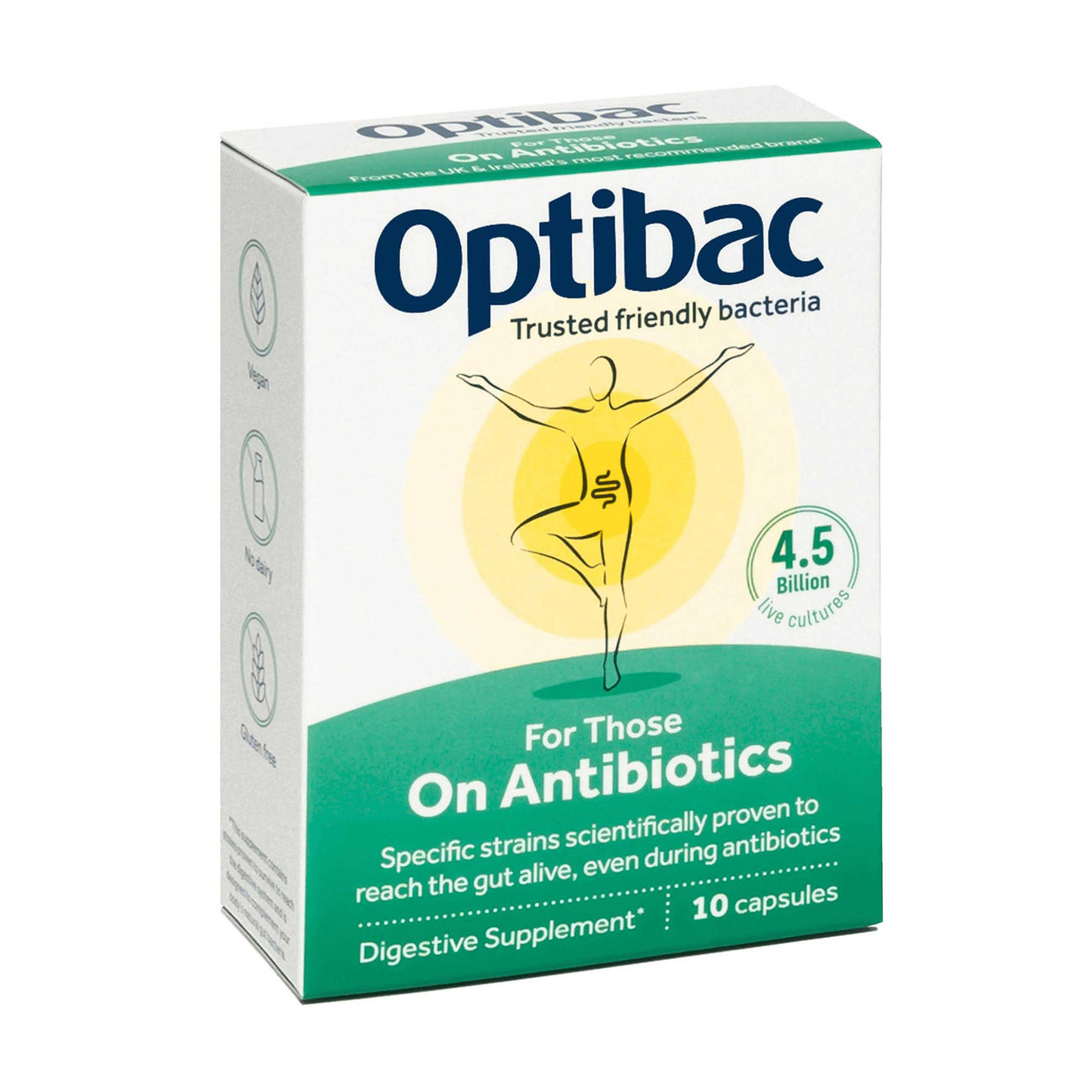 Optibac 抗生素适用胶囊 - 10 粒