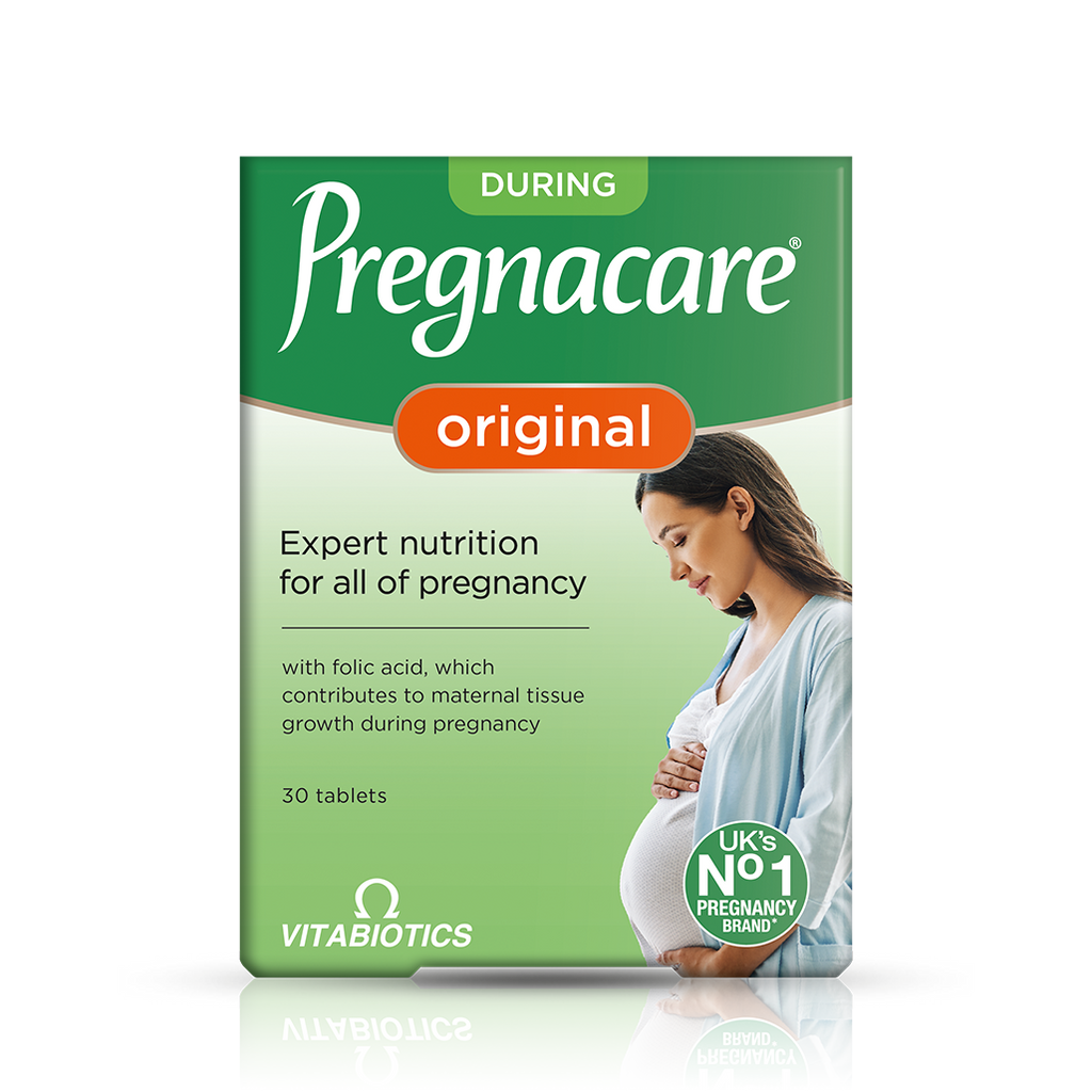 Vitabiotics Pregnacare Original Pregnancy Multivitamin - 30 Tablets — product packaging