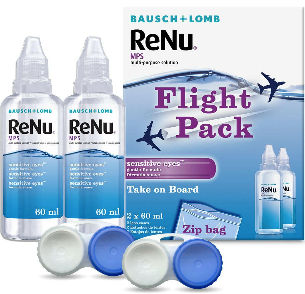 Renu multi-purpose solution 2*60 ml (flight pack)