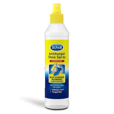 Scholl Antifungal Disinfectant Shoe Spray - 250ml — product packaging