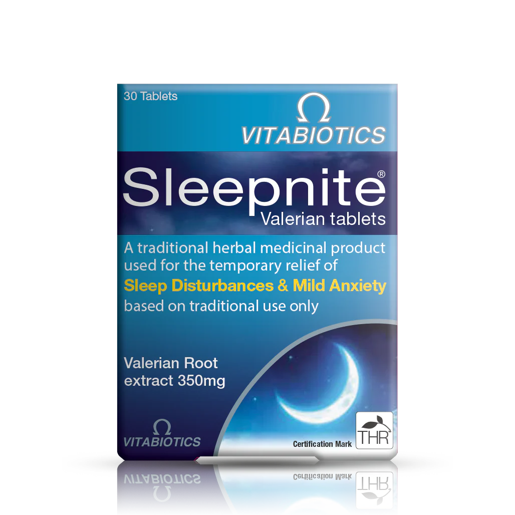 Vitabiotics Sleepnite sleeping night Valerian Tablets