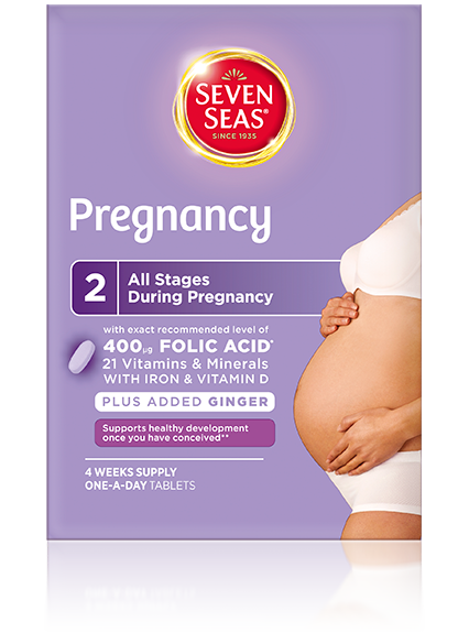 Seven Seas Pregnancy Vitamins with Folic Acid 28 Tablets