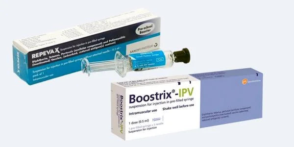 百白破——白喉、破伤风、百日咳和脊髓灰质炎疫苗接种（dTaP/IPV
