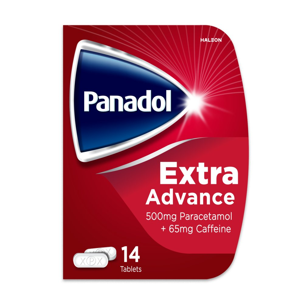 Panadol Extra Advance 500 mg/65 mg - 14 Tablets
