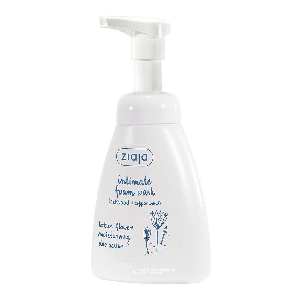 Ziaja Intimate Foam Wash Lotus Flower Moisturising - 250ml — product packaging