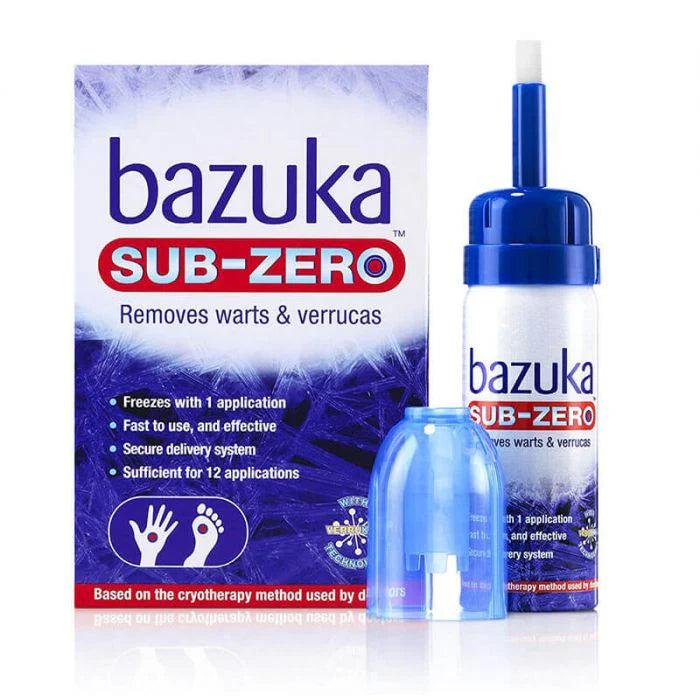 Bazuka Sub-Zero verruca and wart freeze treatment 50ml