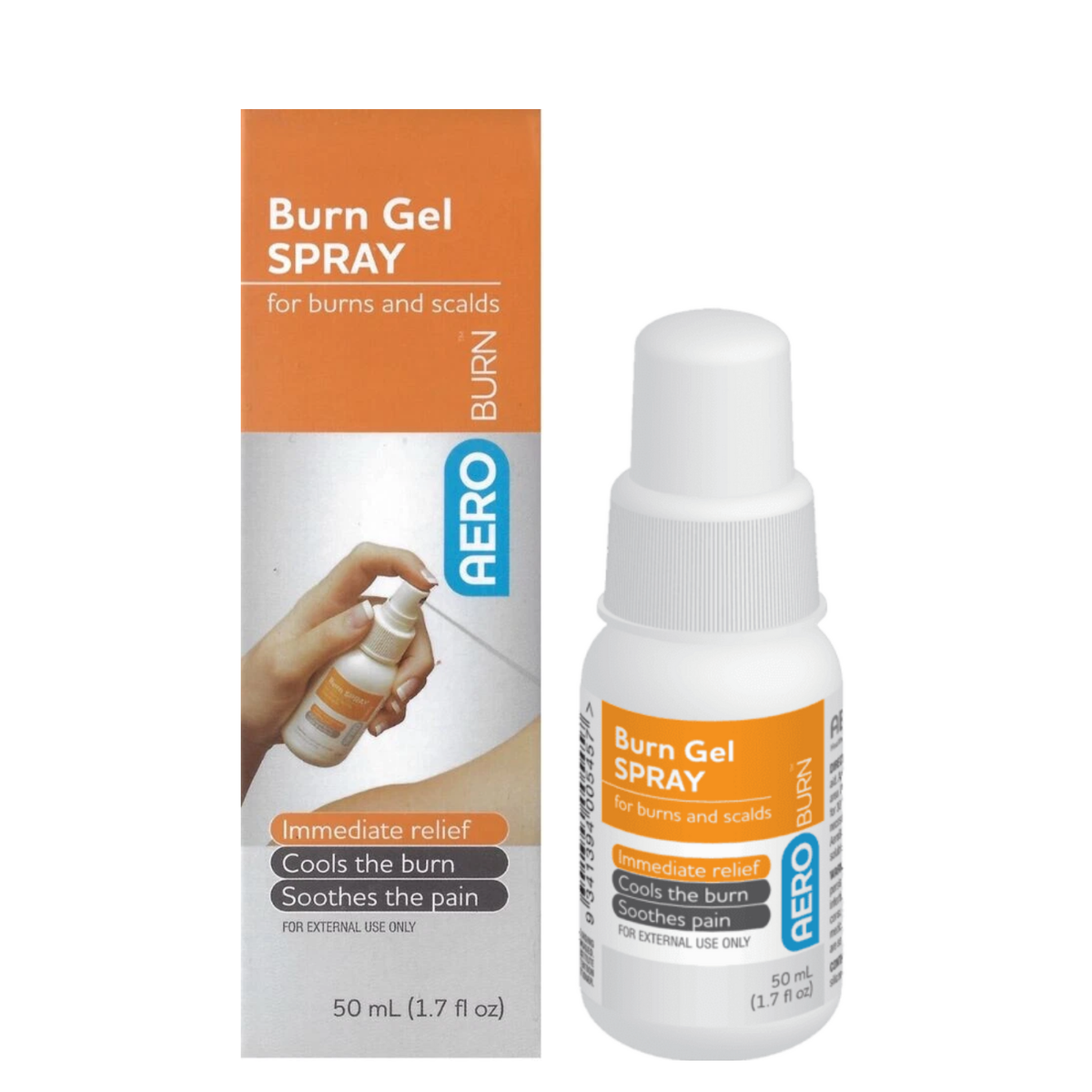 Aeroburn Burn GEL Spray 50ml
