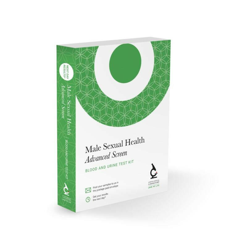 Man Sextual Health Blood and Urine Test （6 Health Indicator Tested） -in store/ home