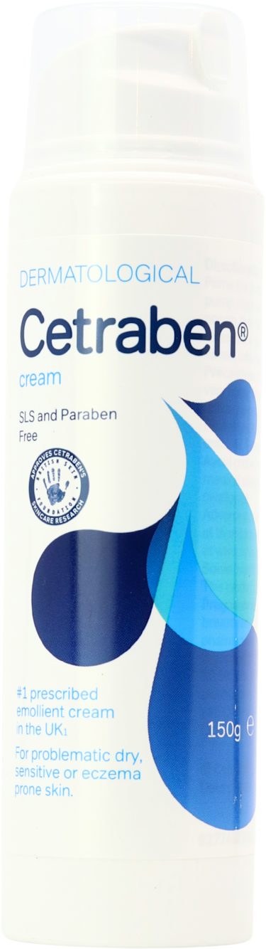 Cetraben Emollient Cream Pump - 150g — product packaging