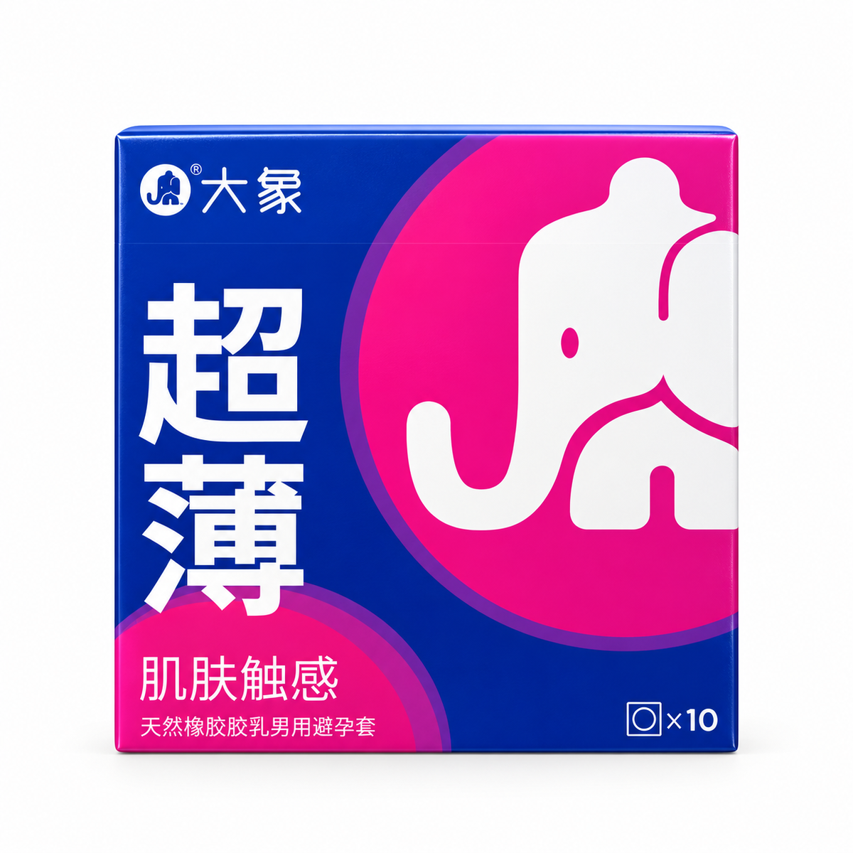 Elephant Want 系列超薄避孕套 - 10只装