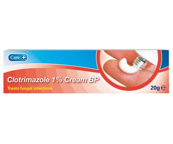 Clotrimazole 1% Antifungal Cream - 20g — product packaging