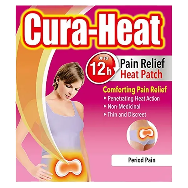 Cura-Heat Period Pain Relief Patch Pack of 3
