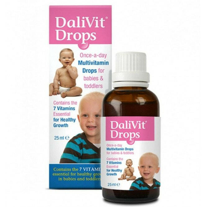 Dalivit Multivitamin Drops composite vitamin drop 25ml(EXP:31/NOV/2024)