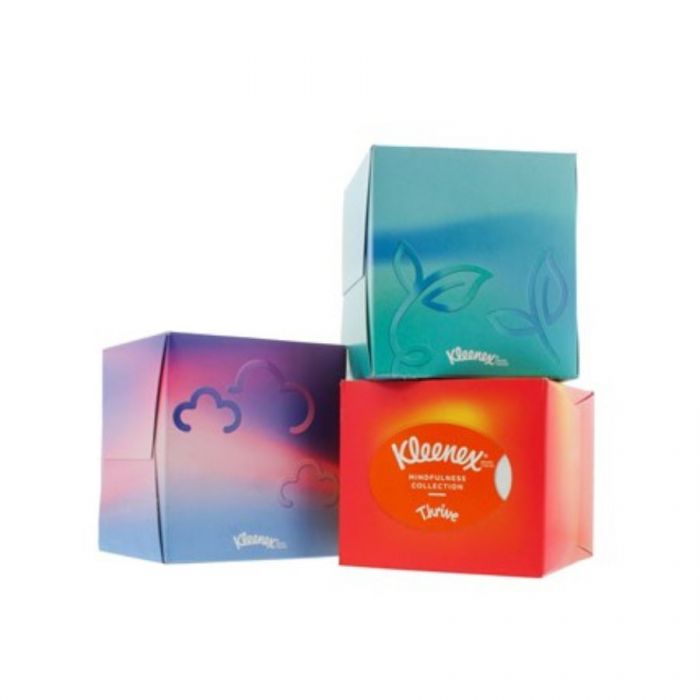 Kleenex Collection Cube Tissues 48*3ply,20cm*20cm