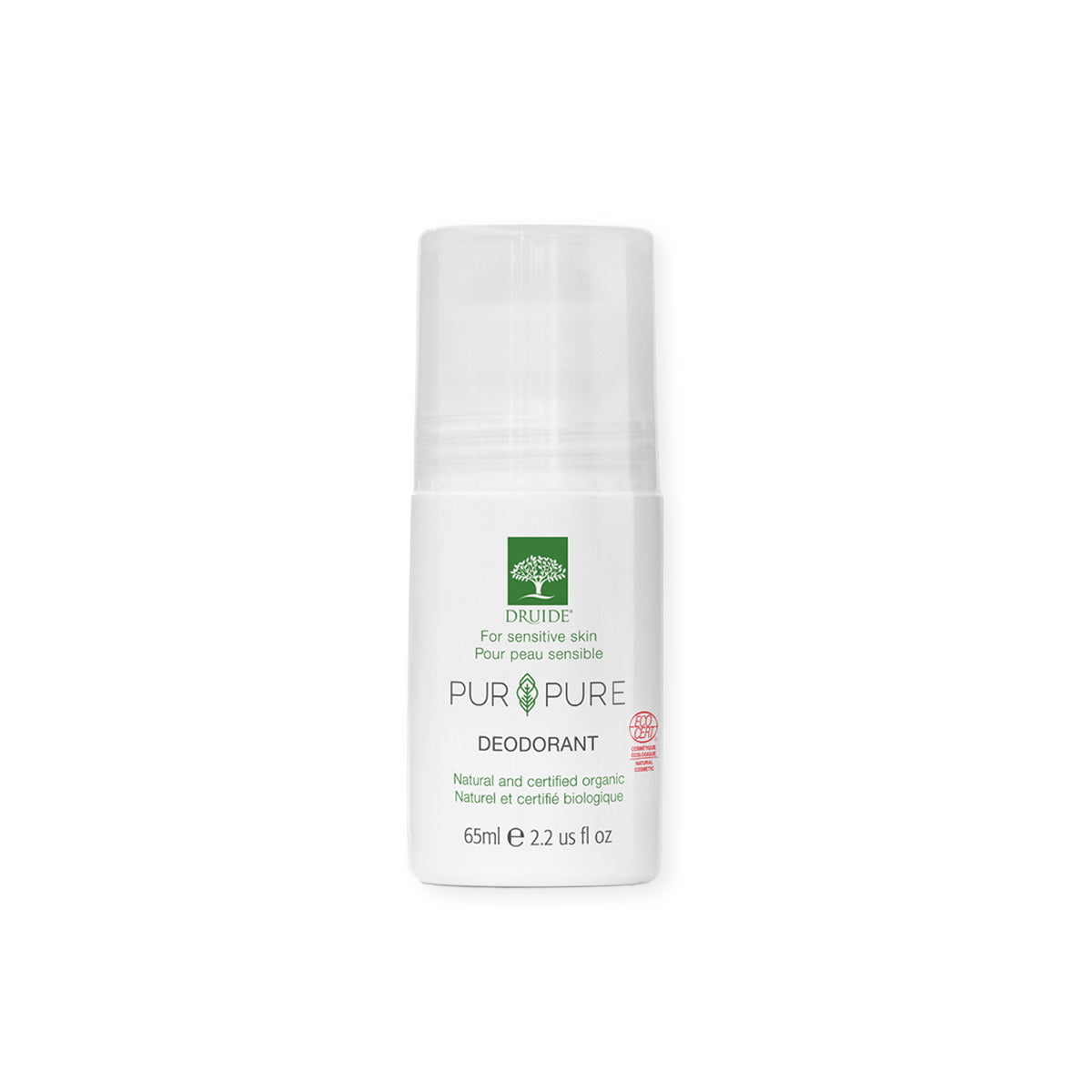 DRUIDE Pur&Pure Organic Deodorant 65ml