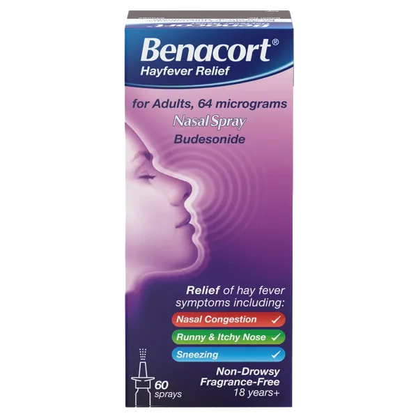 Benacort 64mcg Nasal Spray 10ml — 60 Sprays | Ways Pharmacy