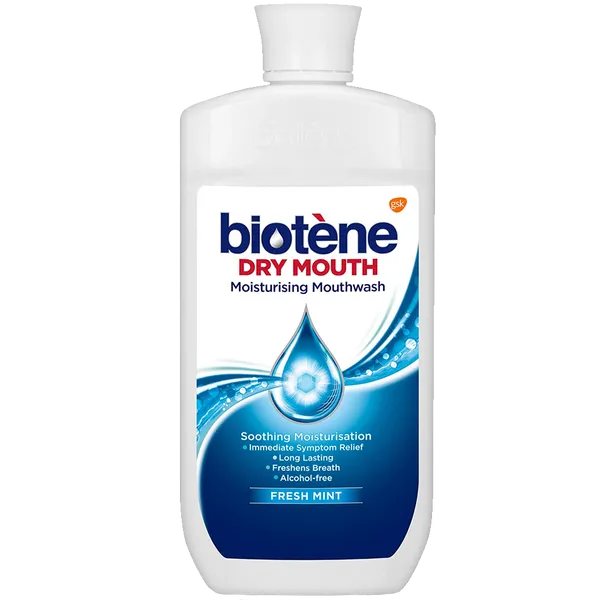Biotene Dry Mouth Mouthwash Fresh Mint - 500ml