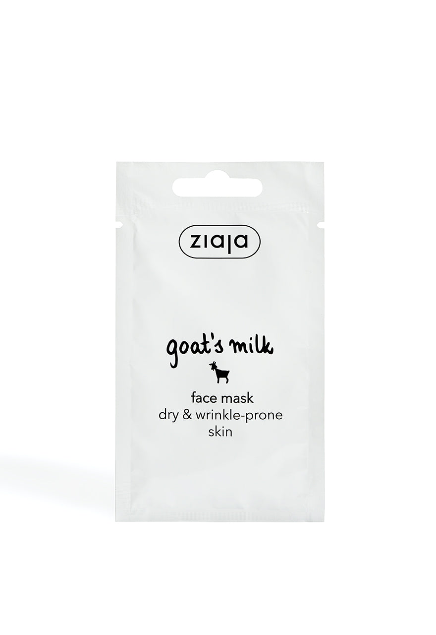 Ziaja Goat's Milk Nourishing Face Mask - 7ml Sachet — product packaging