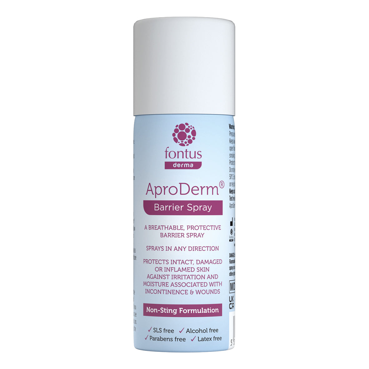 Aproderm No-Sting Barrier Film Alcohol Free 50ml Spray