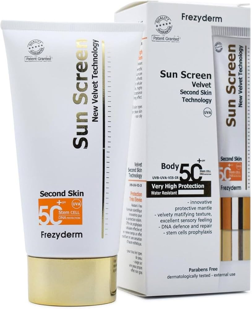 Frezyderm 丝绒身体防晒霜 SPF50 - 125毫升