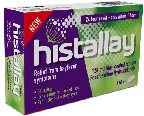 histallay 120Mg Film Coated Tablets Fexofenadine hydrochride 10Tablets
