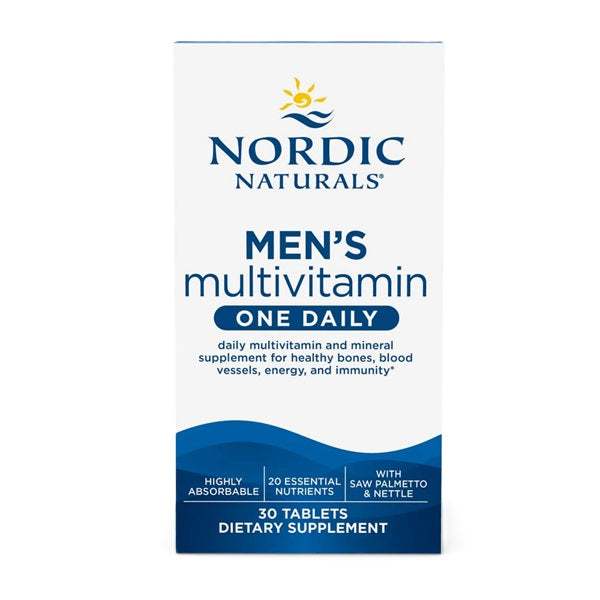 Nordic Naturals Men's Multivitamin One Daily - 30 Tablets — product packaging