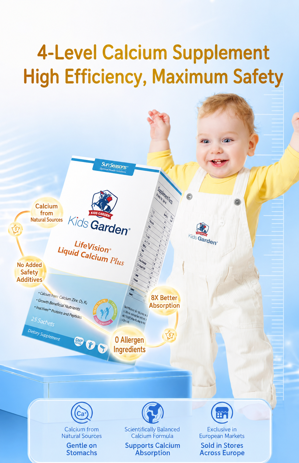 Kids Garden LifeVision® Liquid Calcium Plus