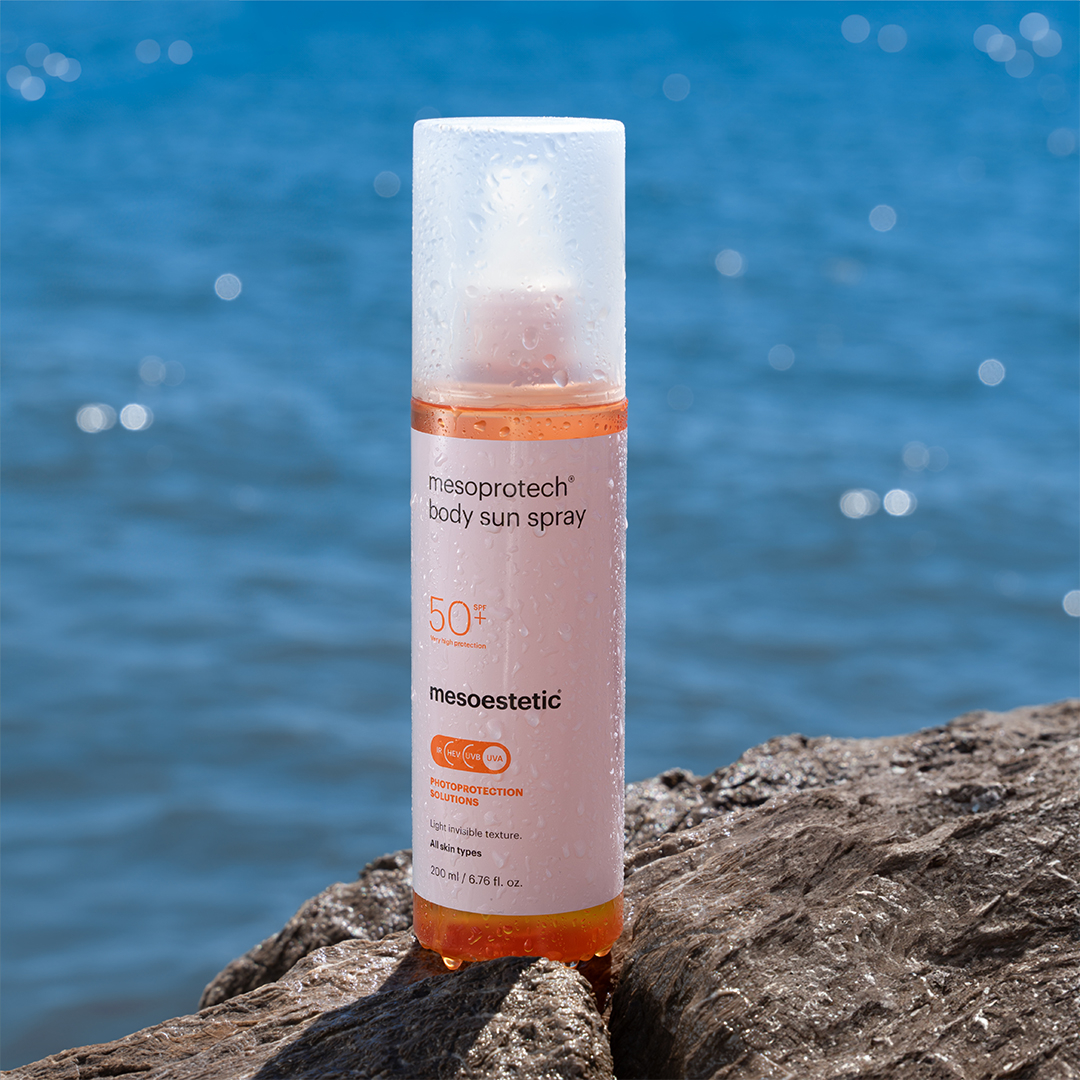 mesoestetic mesoprotech body sun spray 50+spf