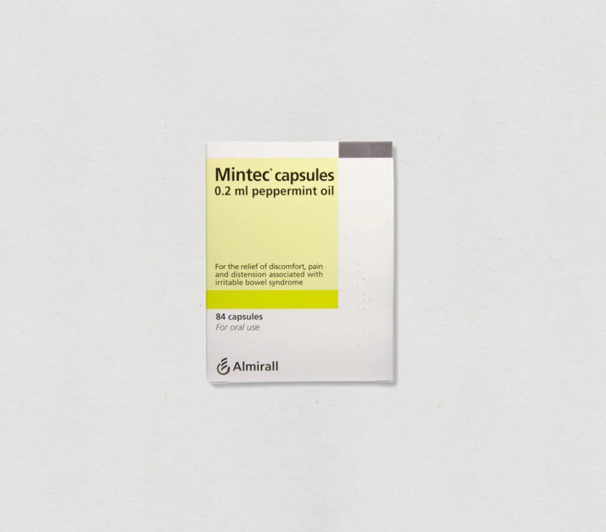 Mintec 薄荷油胶囊 0.2ml - 肠易激综合征 (IBS) 缓解剂，84 粒装