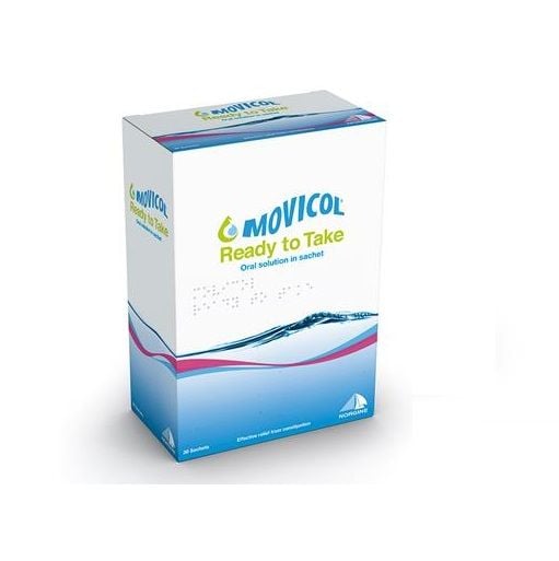 Movicol relieves constipation of adolescents, adults, and the elderly.