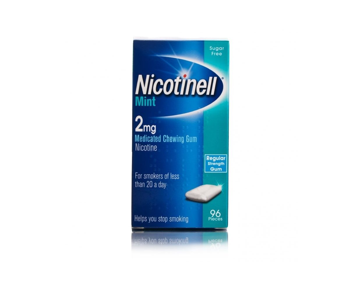 Nicotinell 尼古丁口香糖 2毫克 水果味 - 96片