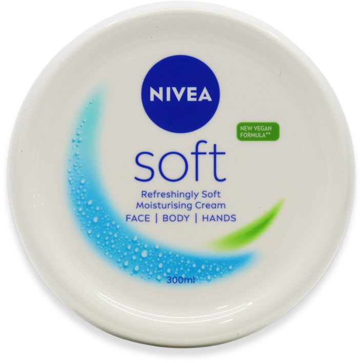 NIVEA Soft Moisturising Cream for Face, Hands & Body - 300ml — product packaging