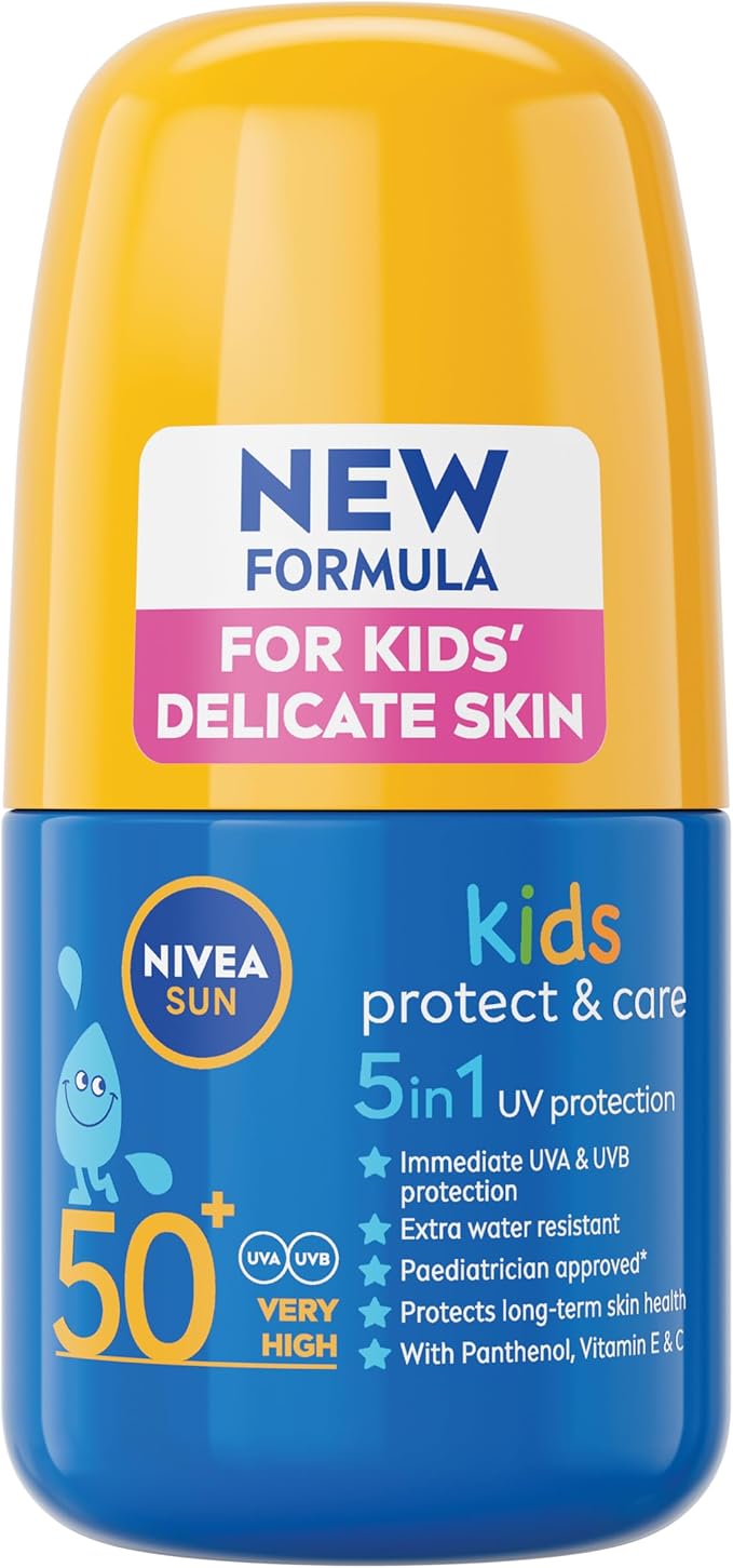 NIVEA儿童防晒滚珠乳液 SPF50+ 50毫升