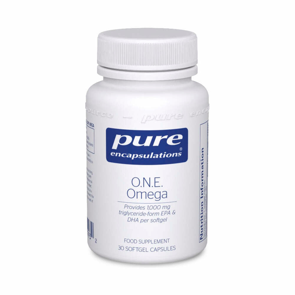 Pure Encapsulations O.N.E. Omega Fish Oil - 30 Softgels — product packaging