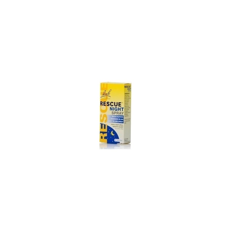 Bach RESCUE Night Spray Alcohol-Free Flower Essences - 20ml — product packaging