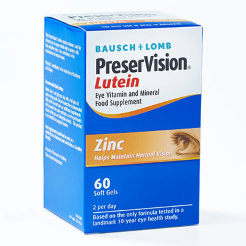 Bausch + Lomb PreserVision Lutein 60 capsules