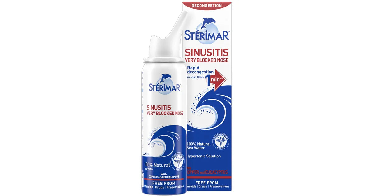 Sterimar Sinusitis Very Blocked Nose Spray - 50ml