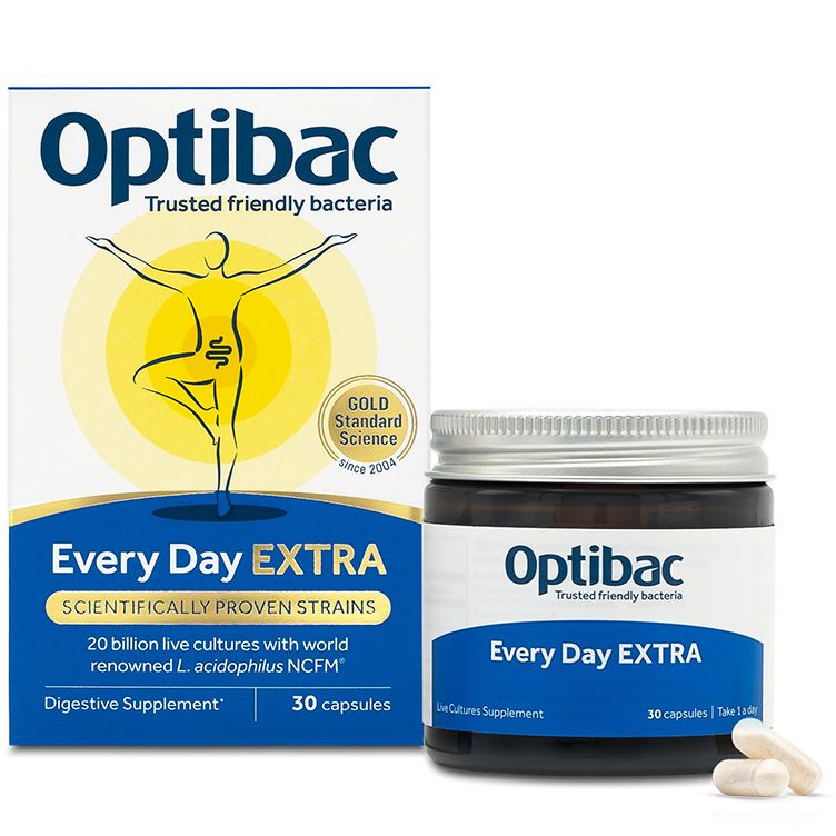 Optibac Every Day EXTRA 肠道补充剂 - 30 粒胶囊