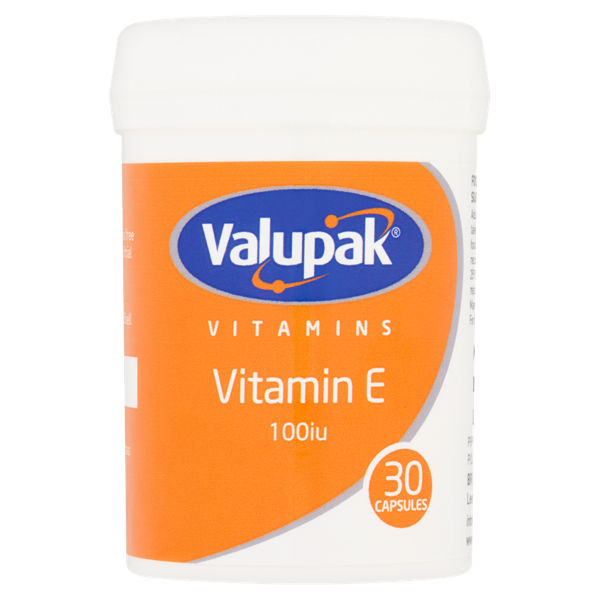 Valupak 维生素E 100IU 胶囊 - 30粒