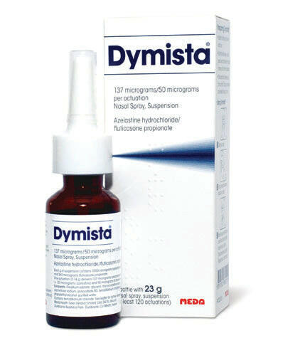 Dymista adult pollen hot anti -allergic relieving nasal spray nasal spraying agent - 120 Sprays